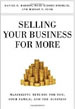 Selling Your Business For More