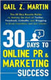 30 Days to Online PR and Marketing Success cover